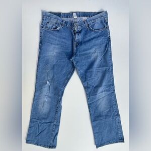 Vintage Lucky Brand Jeans Made In USA Slim Bootleg Hendrix Women’s Size 38x29